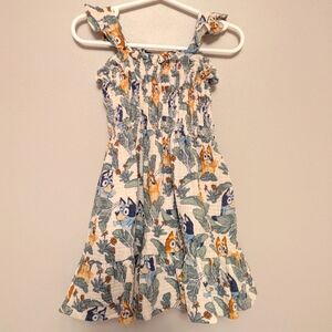 Bluey and Bingo Print Dress